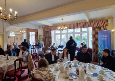 The room at our event